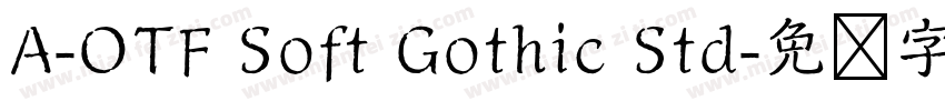 A-OTF Soft Gothic Std字体转换